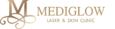 โลโก้ Mediglow Clinic สำหรับแสดงผลบนแถบเมนูมือถือ (Mediglow Clinic Mobile Menu Logo)